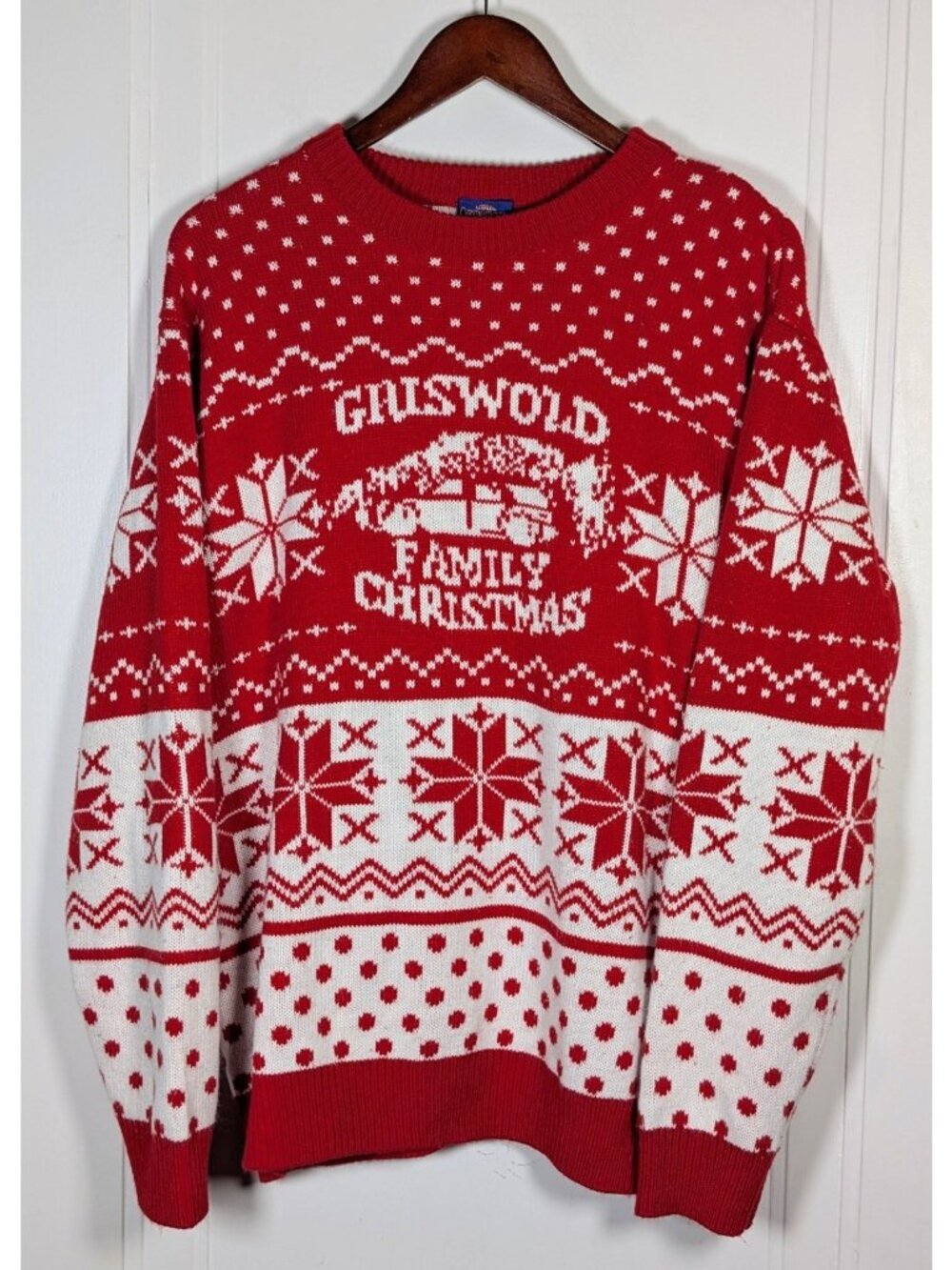 National Lampoons Christmas Vacation Griswold Family Sweater Size XL Adult Party